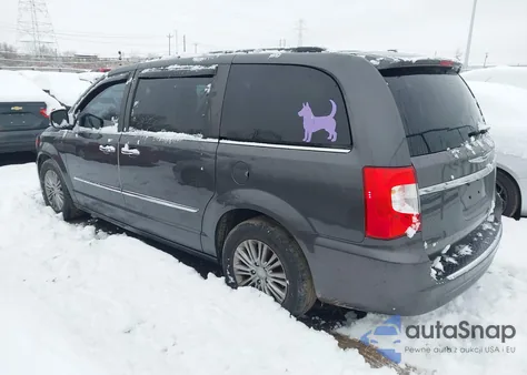 2016 Chrysler Town & Country Touring-L Anniversary Edition from USA, damaged, VIN 2C4RC1CG0GR188385